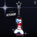 Cult Of The Lamb, Furry Lamb Holographic Keychain, Cotl